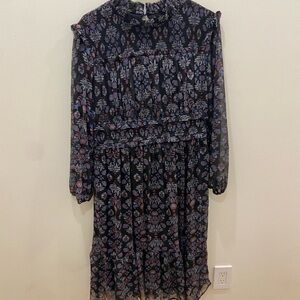 Floral Long Sleeve Dress
